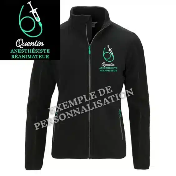 Passe-couloir / veste polaire pour infirmiers et soignants – Image 3